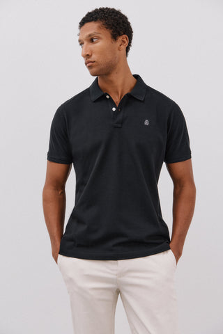 Polo Manga Corta Slim con Logo