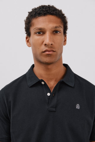 Polo Manga Corta Slim con Logo