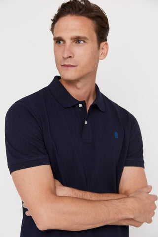 Polo Básico con Logo Bordado