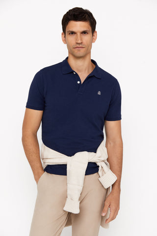 Polo Básica Slim Fit con Logo