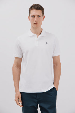 Polo Manga Corta con Logo Bordado