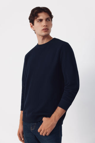 Sudadera Cuello Redondo de Algodón
