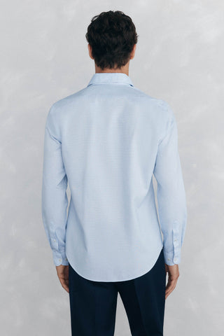 Camisa Manga Larga Slim Fit con Logo