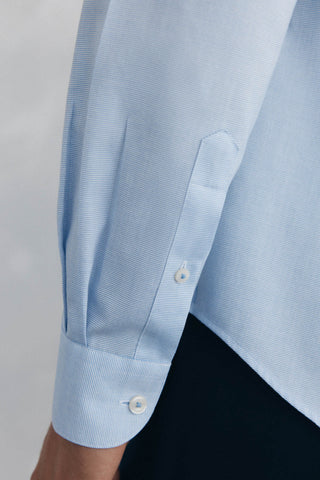 Camisa Manga Larga Slim Fit con Logo