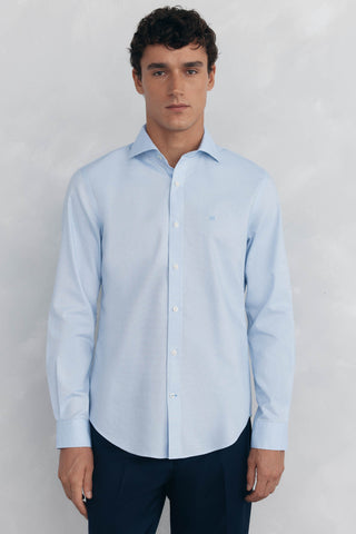 Camisa Manga Larga Slim Fit con Logo