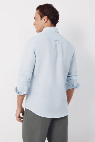 Camisa lino lisa.