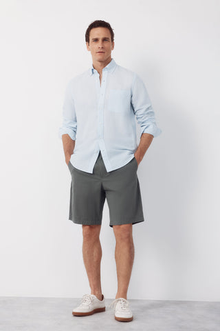 Camisa lino lisa.