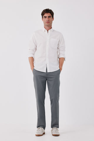 Camisa lino lisa.