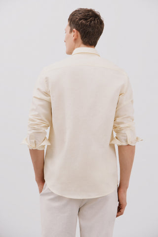 Camisa Manga Larga con Bolsillo