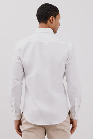 Camisa Manga Larga con Bolsillo