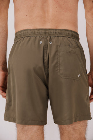 Bañador Regular Fit con Cintura Elástica