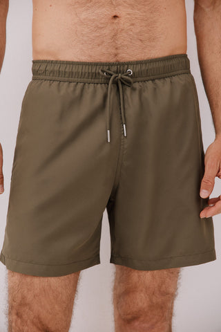 Bañador Regular Fit con Cintura Elástica