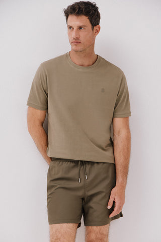 Bañador Regular Fit con Cintura Elástica