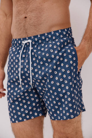 Bañador con Cintura Elástica Estampado