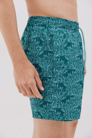 Bañador con Cintura Elástica Estampado