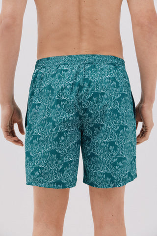 Bañador con Cintura Elástica Estampado