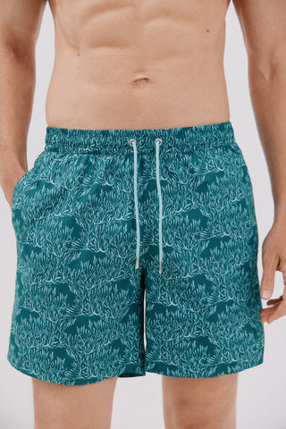 Bañador con Cintura Elástica Estampado