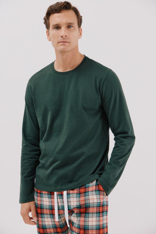 Set de Pijama 2 Piezas Estampado Cuadros