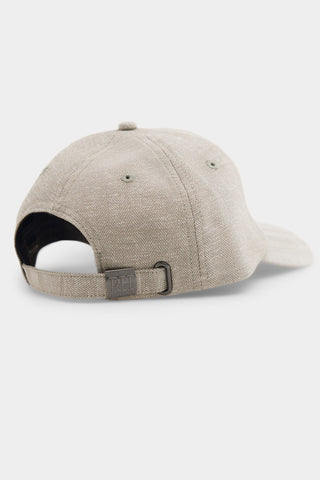 Gorra Lisa Algodón Lino Logo.