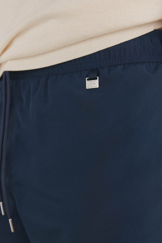 Bañador con Cintura Elástica Detalle Logo