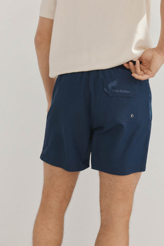 Bañador con Cintura Elástica Detalle Logo