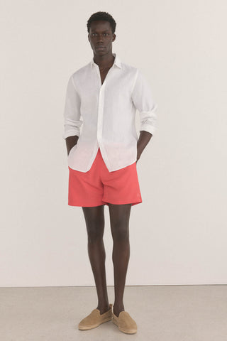 Bañador con Cintura Elástica Detalle Logo