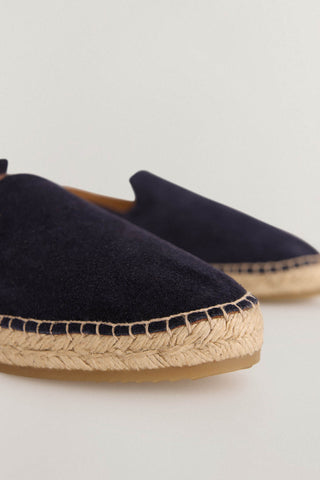 Zapatos de Piel con Detalle de Yute