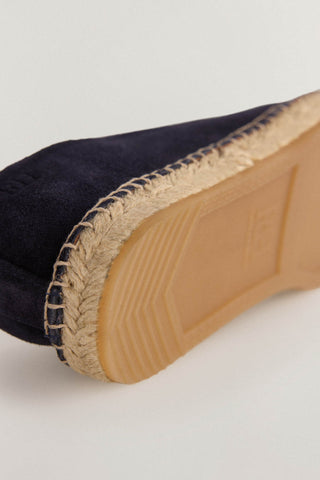Zapatos de Piel con Detalle de Yute