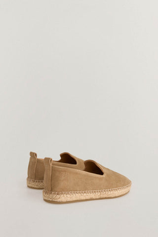 Zapatos de Piel con Detalle de Yute