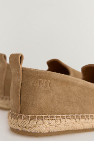Zapatos de Piel con Detalle de Yute