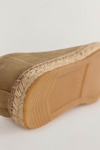 Zapatos de Piel con Detalle de Yute
