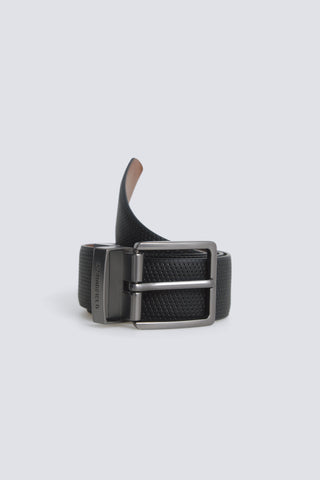 Reversible Faux Leather Belt, Men