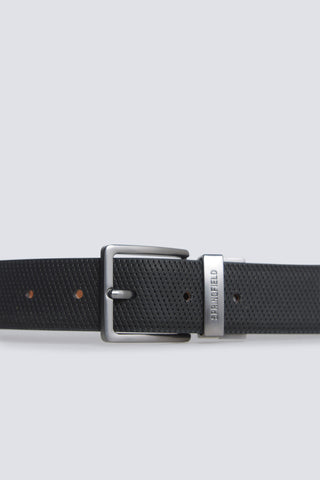 Reversible Faux Leather Belt, Men