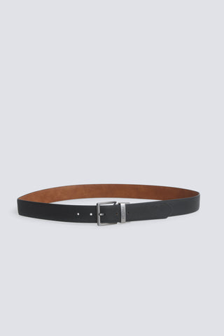 Reversible Faux Leather Belt, Men