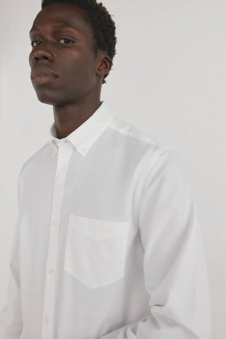 Camisa Manga Larga Regular Fit de Algodón