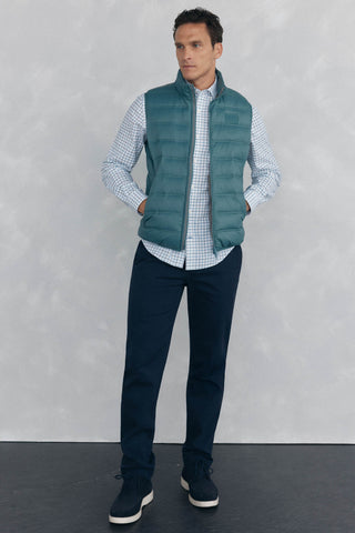 Camisa Manga Larga Estampado Cuadros