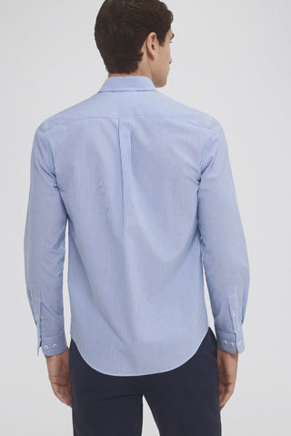 Camisa Slim Fit de Algodón