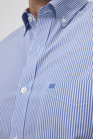 Camisa Slim Fit de Algodón