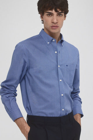 Camisa Slim Fit de Algodón