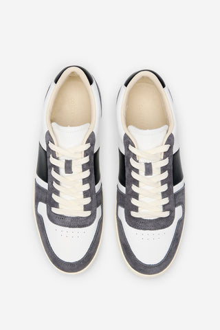 Tenis de Cuero con Cordones, Hombre