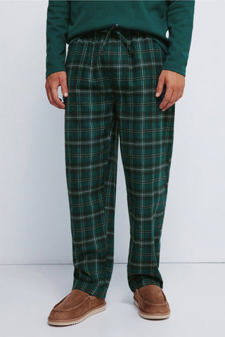 Set de Pijama 2 Piezas con Estampado Cuadros