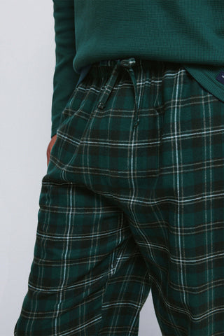 Set de Pijama 2 Piezas con Estampado Cuadros