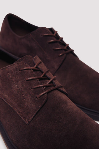 Zapato de Vestir Efecto Antelina