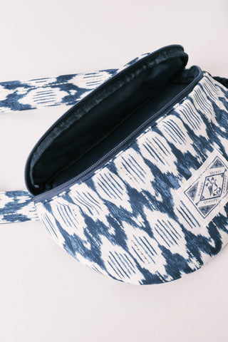 Riñonera Grande con Estampado Boho