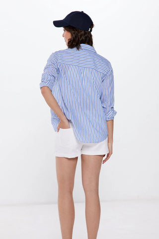 Short Denim Corte Mom con Bolsillos