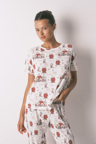 Set de Pijama 2 Piezas Colección Snoopy