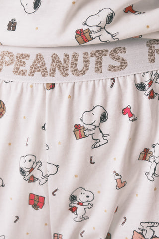 Set de Pijama 2 Piezas Manga Larga Colección Snoopy