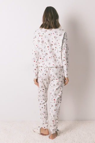 Set de Pijama 2 Piezas Manga Larga Colección Snoopy