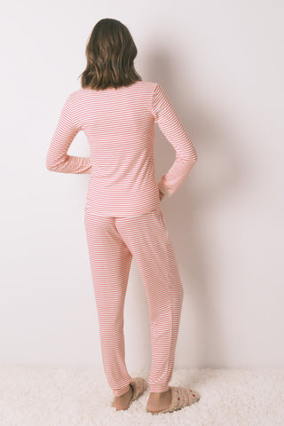 Set de Pijama 2 Piezas Estampado Rayas Colección Mafalda