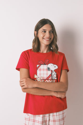 Set de Pijama 2 Piezas Colección Snoopy